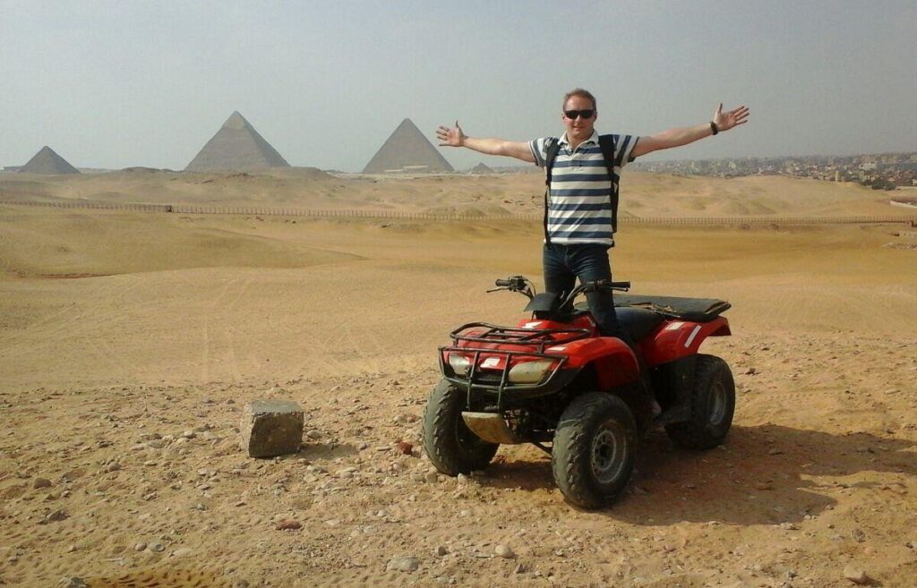 Quad Bike Adventure at Giza Pyramids